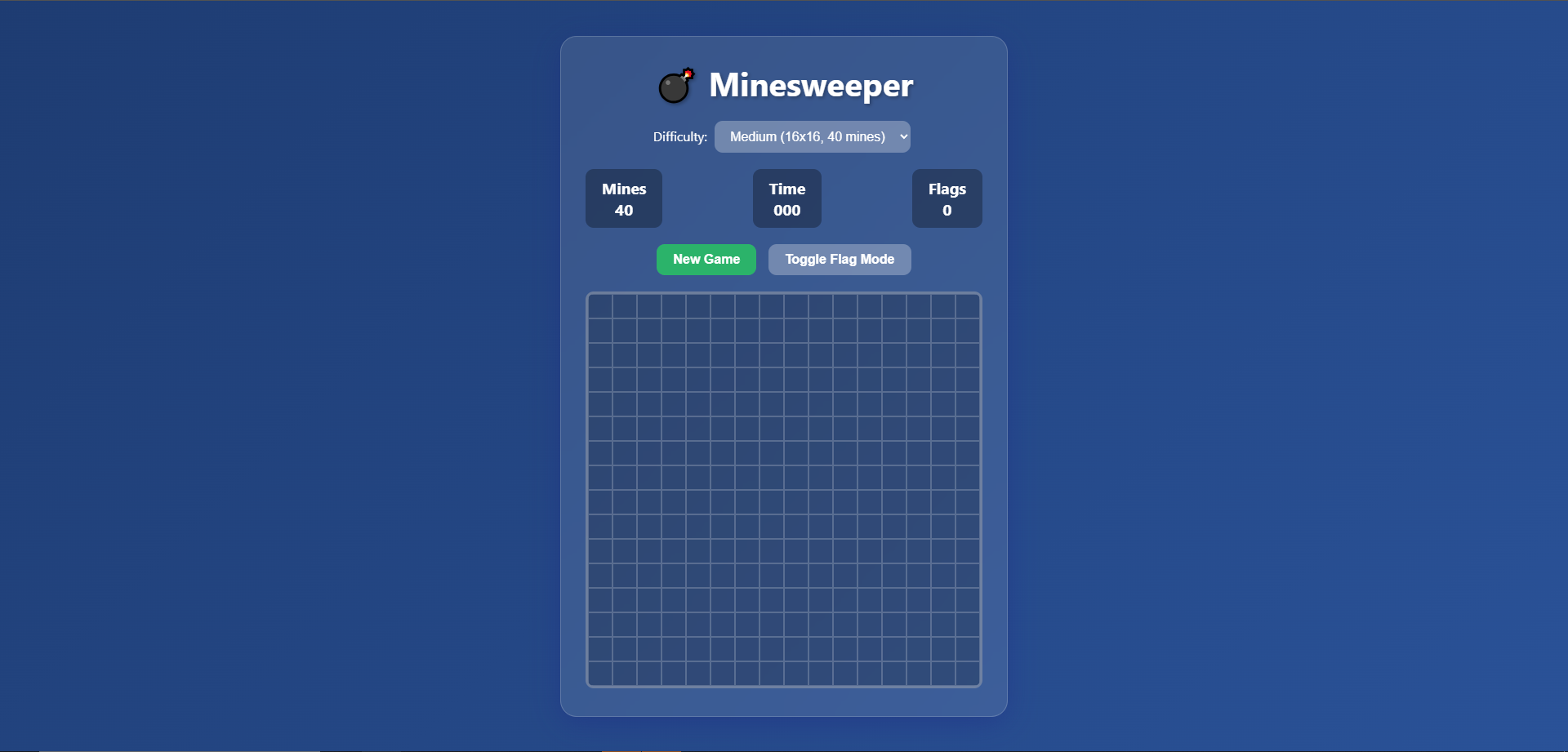Minesweeper Game