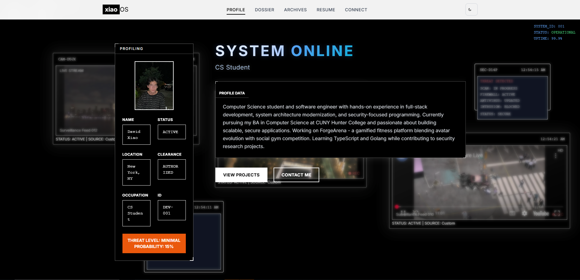 Personal Portfolio Website
